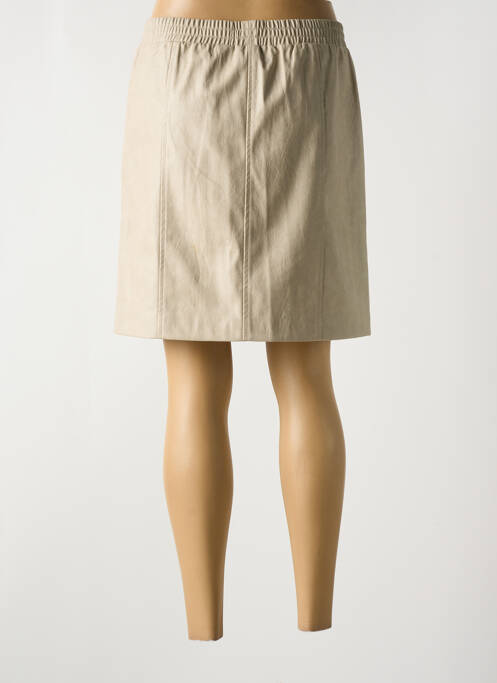 Fustă scurtă bej ICHI femeie