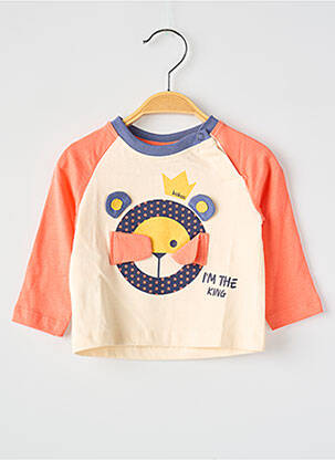 Tricou portocaliu BOBOLI băiat