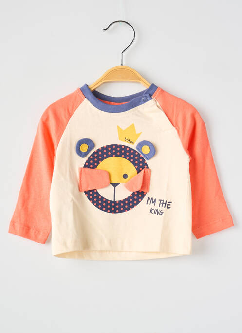 Tricou portocaliu BOBOLI băiat