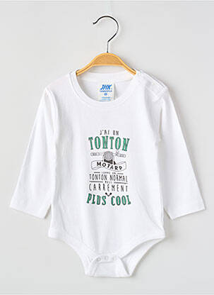 Body de lenjerie alb JHK copil