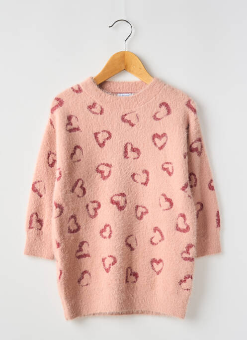 Rochie midi roz MAYORAL fată