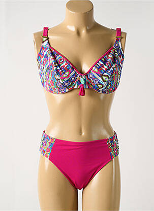 Costum de baie din două piese roz DEIDAD femeie