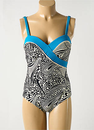 Costum de baie dintr-o singură piesă albastru DEIDAD femeie