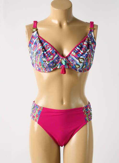 Costum de baie din două piese roz DEIDAD femeie