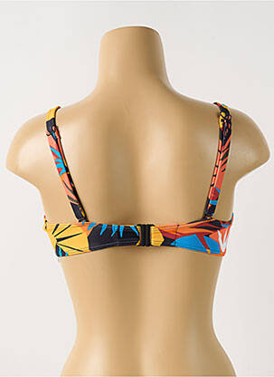 Sutien de costum de baie elasticitate top sutien modelat portocalie OLYMPIA femeie