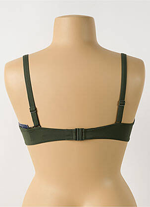 Sutien de costum de baie elasticitate sutien balconet cu decolteu înalt verde PRIMADONNA femeie