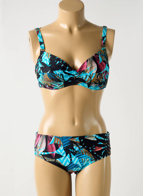 Costum de baie din două piese albastru OLYMPIA femeie