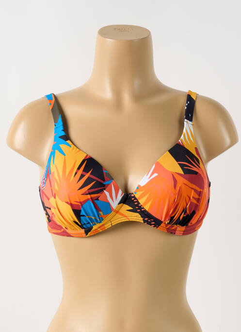 Sutien de costum de baie portocaliu OLYMPIA femeie