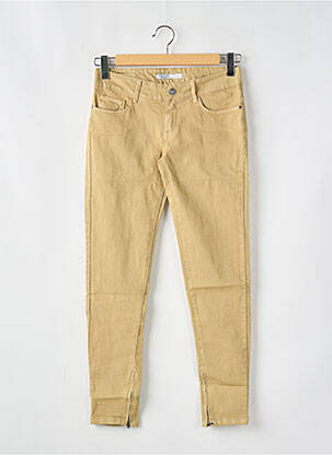 Blugi cu croială slim bej TIFFOSI femeie