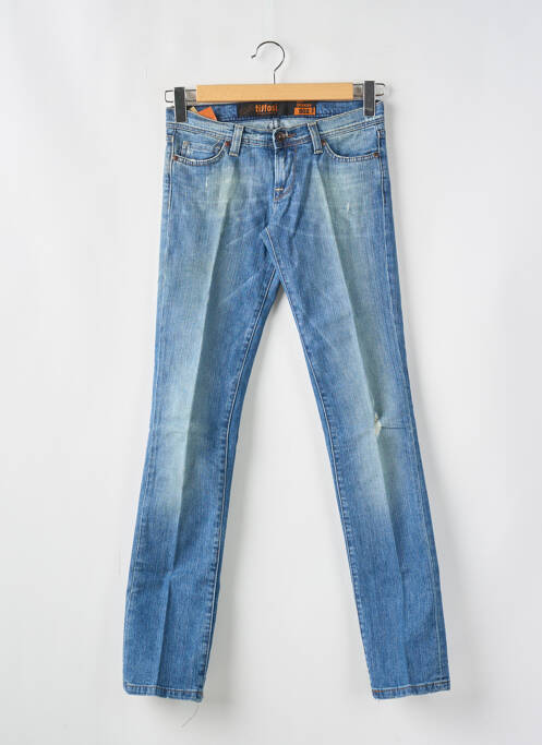 Blugi cu croială slim albastru TIFFOSI femeie