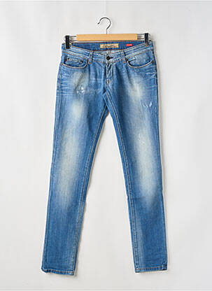 Blugi cu croială slim albastru TIFFOSI femeie