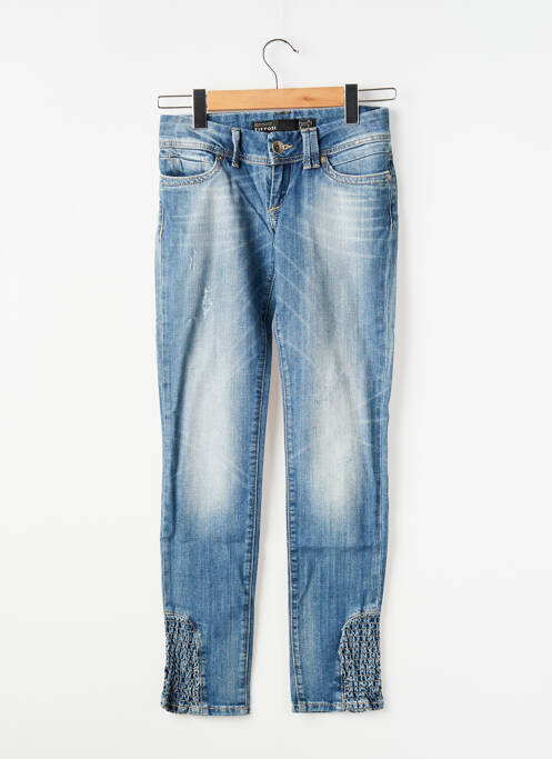 Blugi cu croială slim albastru TIFFOSI femeie