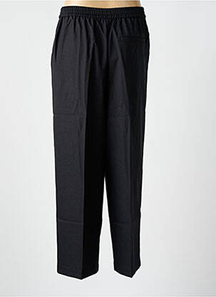 Pantalon larg țesătură crep mărime normală negru ICHI femeie