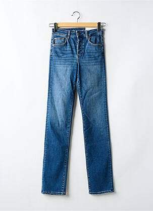 Blugi cu croială dreaptă albastru LIU JO femeie