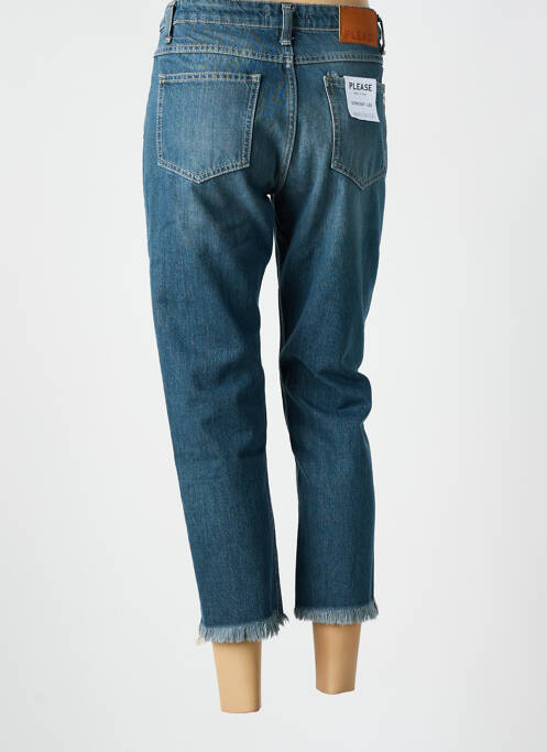 Blugi cu croială slim albastru PLEASE femeie