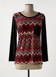 Tricou mâneci lungi mâneci lungi negru NIKI PARIS femme