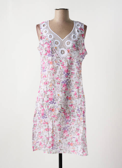 Rochie midi alb LA PLUS BELLE femeie