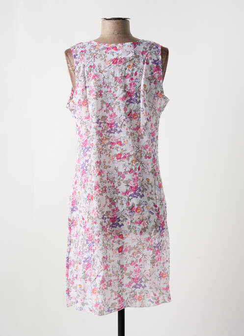 Rochie midi alb LA PLUS BELLE femeie