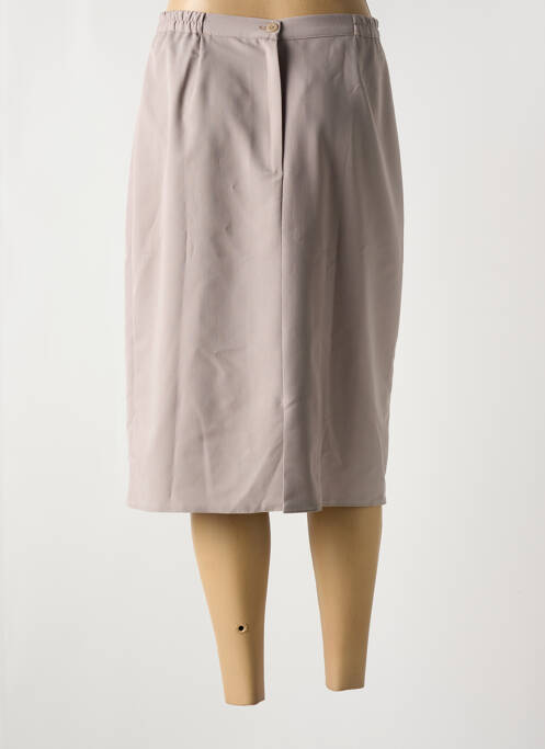 Fustă midi gri NIKI PARIS femeie