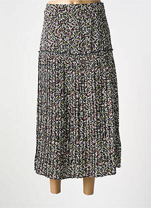 Fustă lungă maro MARBLE femeie