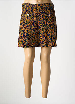 Fustă scurtă maro Y'COO femeie