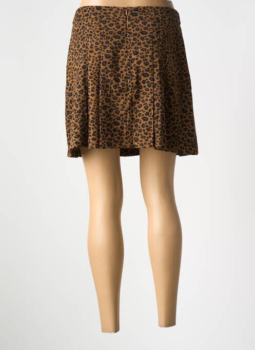 Fustă scurtă maro Y'COO femeie