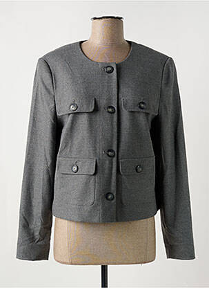 Jachete casual guler rotund gri BETTY BARCLAY femeie