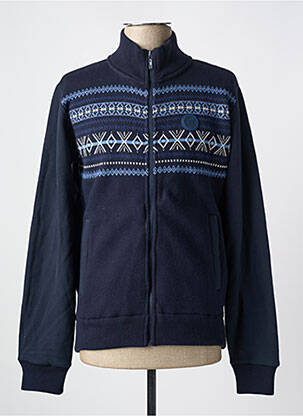 Vestă cu mâneci lungi albastru NEW ZEALAND AUCKLAND femeie