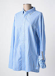 Cămașă croială cambrată mâneci lungi albastru SCOTCH & SODA femme