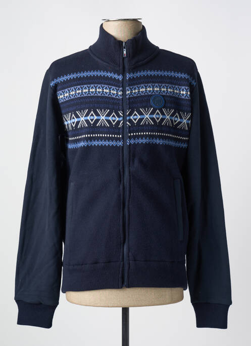 Vestă cu mâneci lungi albastru NEW ZEALAND AUCKLAND femeie