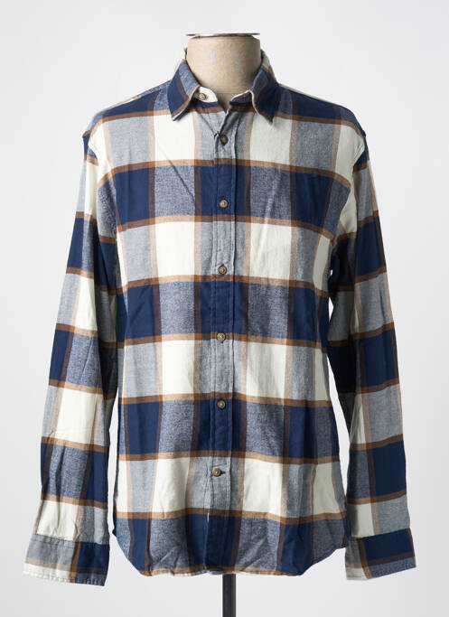 Cămașă cu mâneci lungi albastru SELECTED bărbat