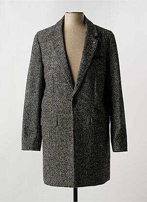 Palton lung gri IKKS bărbat