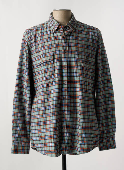 Cămașă cu mâneci lungi verde NEW ZEALAND AUCKLAND bărbat