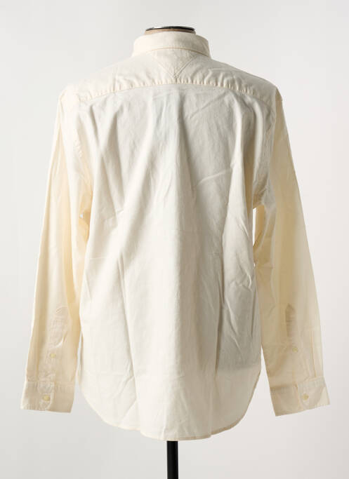 Cămașă cu mâneci lungi bej TOMMY HILFIGER bărbat