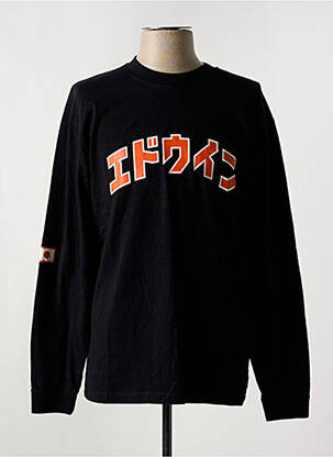 Tricou negru EDWIN bărbat