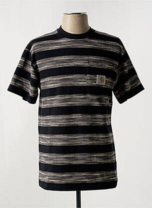 Tricou croială cambrată mâneci scurte negru CARHARTT bărbat