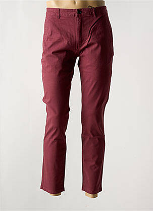 Pantalon chino țesătură poplin mărime normală roșu SCOTCH & SODA femeie