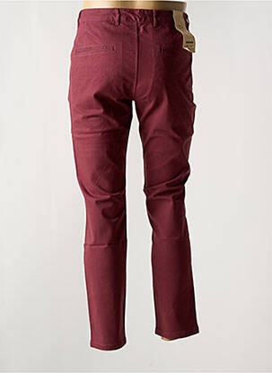 Pantalon chino țesătură poplin mărime normală roșu SCOTCH & SODA femeie