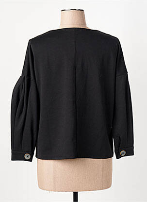 Jachete casual guler rotund negru ICHI femeie