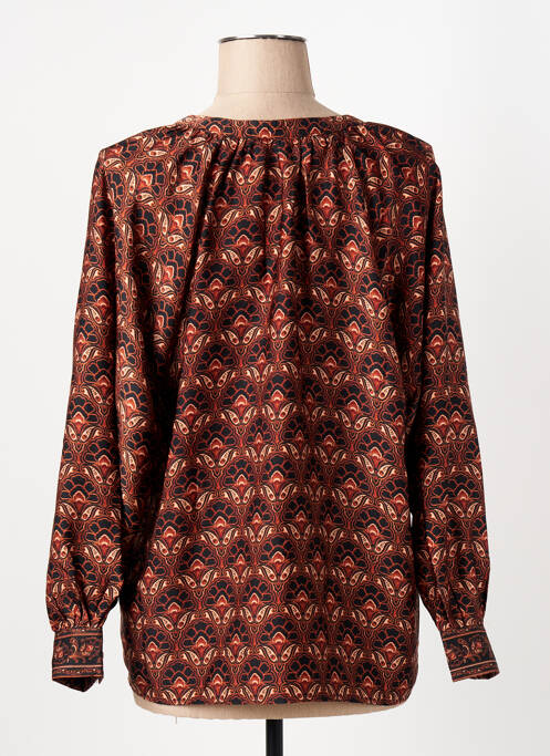 Cămașă imprimeu fantezie mâneci lungi negru LA PETITE ETOILE femme