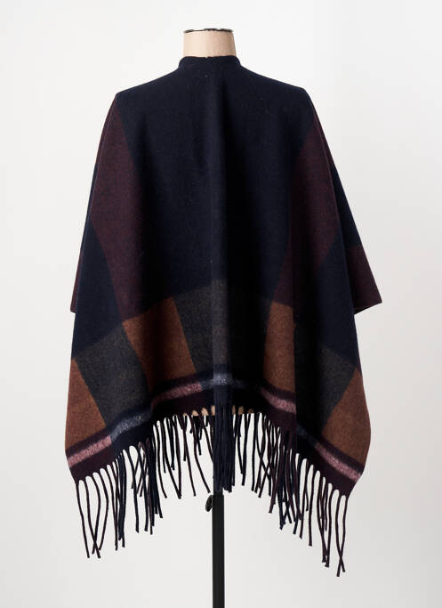 Poncho negru PALME femeie