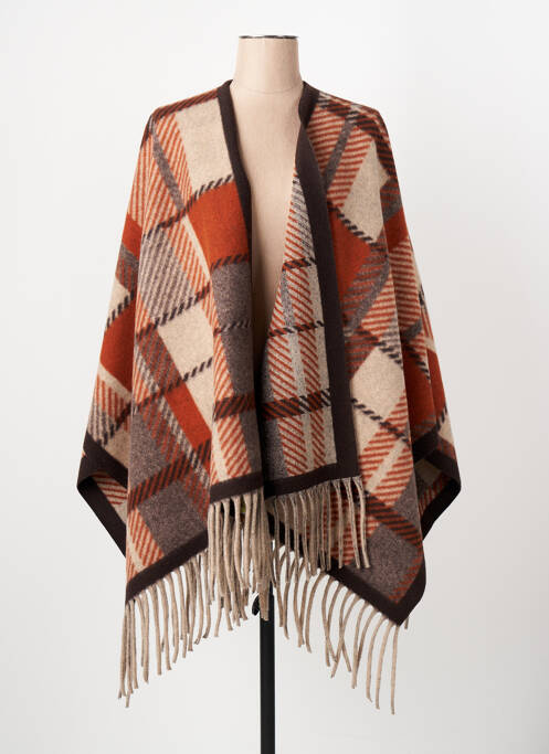 Poncho maro PALME femeie