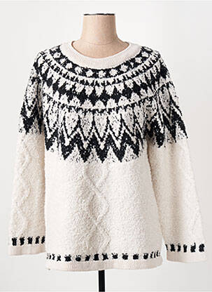 Pulover alb OBJECT femeie