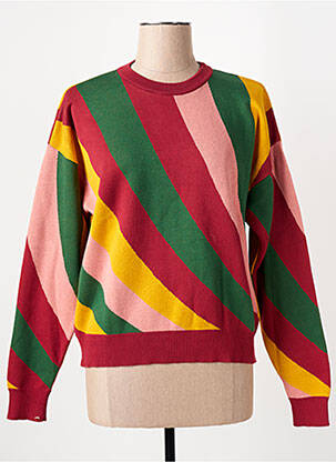 Pulover roșu THINKING MU femeie