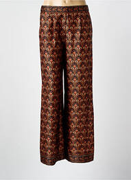 Pantalon drept elasticitate mărime normală portocaliu LA PETITE ETOILE femme