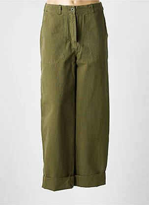 Pantalon drept verde AMERICAN VINTAGE femeie