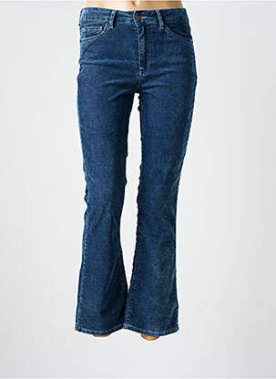 Pantalon evazat albastru FIVE femeie