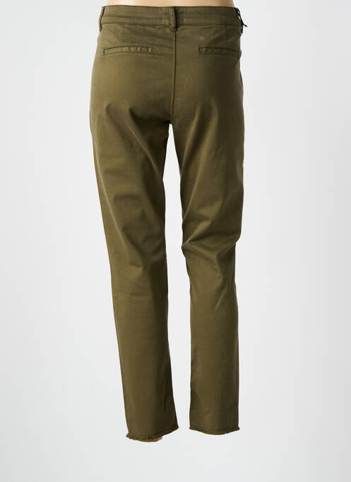 Pantalon chino verde FIVE femeie