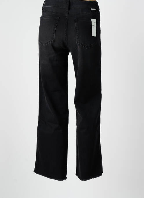 Blugi cu croială dreaptă negru FIVE femeie