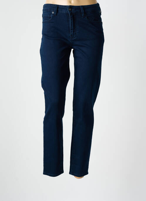 Blugi cu croială slim albastru FIVE femeie
